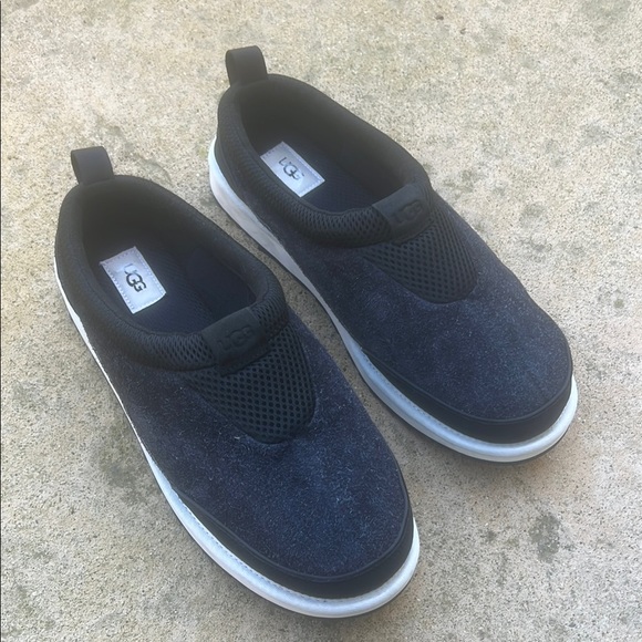 UGG Tasman IOE Black/Grey Indoor Outdoor Slipper Loafer Men's Size 13